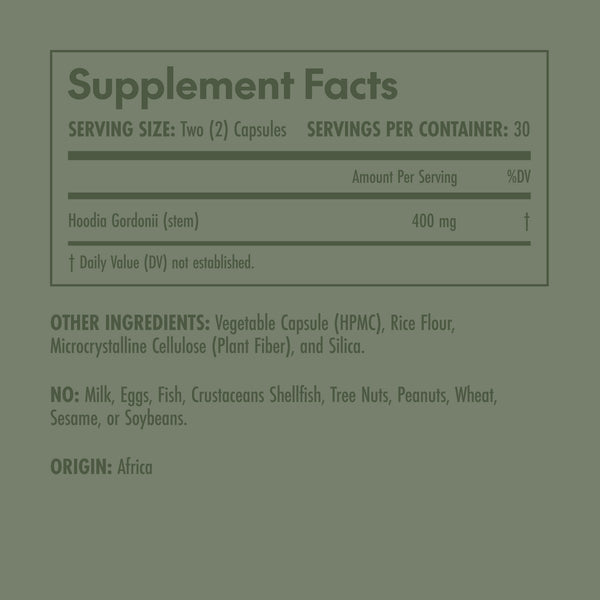 Olympian Labs, Hoodia Gordonii, 60 Capsules