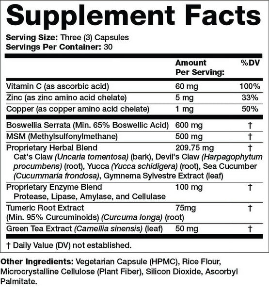 Olympian Labs, Inflameric, 90 Capsules