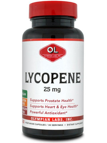 Olympian Labs, Lycopene, 25 mg, 60 Vegetarian Capsules