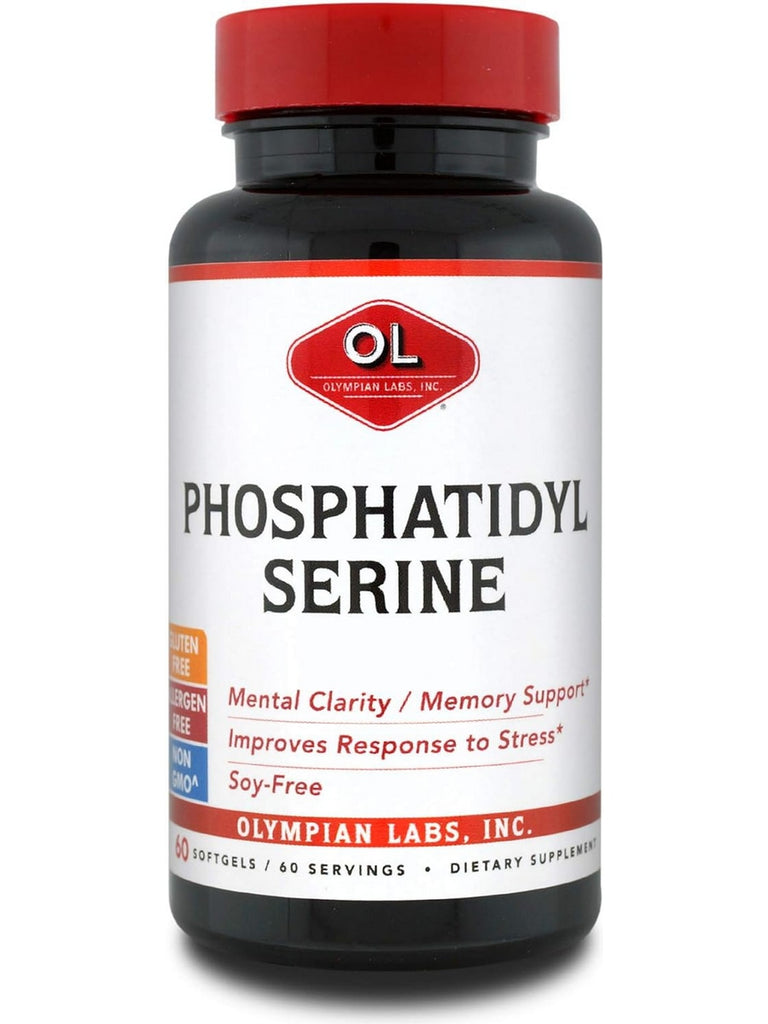 Olympian Labs, Phosphatidylserine, 100 mg, 60 Softgels
