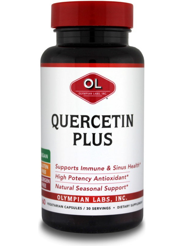 Olympian Labs, Quercetin Plus, 60 Vegetarian Capsules