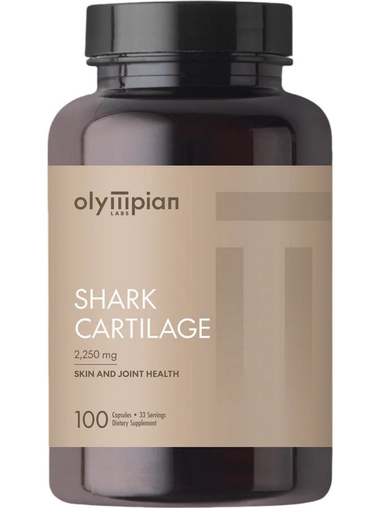 Olympian Labs, Shark Cartilage, 2250 mg, 100 Capsules