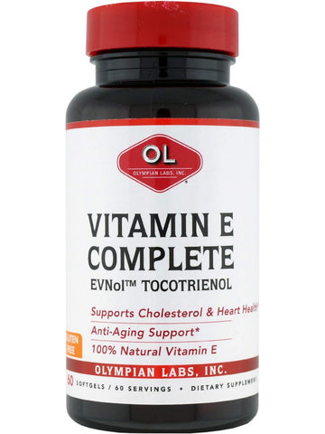 Olympian Labs, Vitamin E Complete Tocomin, 60 Softgels