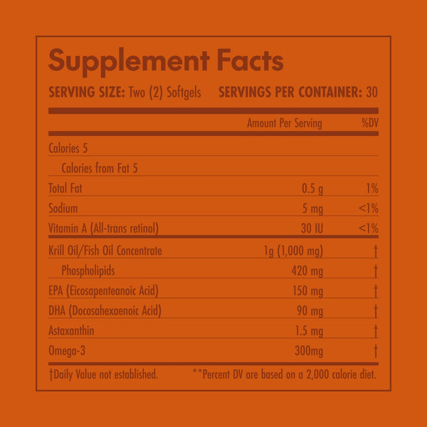 Olympian Labs, Krill Oil, 1000 mg, 60 Softgels