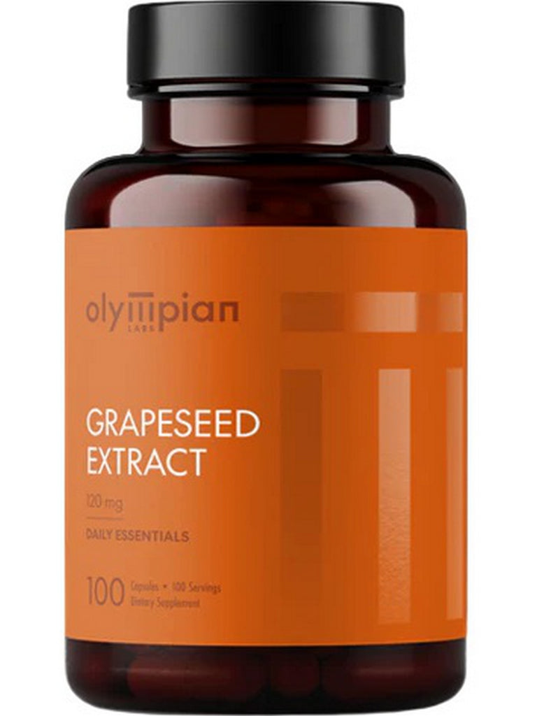 Olympian Labs, Grape Seed Extract, 120 mg, 100 Capsules