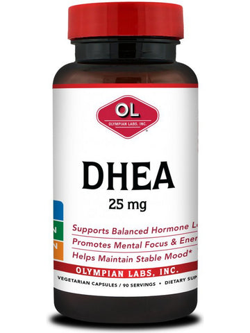 Olympian Labs, DHEA, 25 mg, 90 Vegetarian Capsules