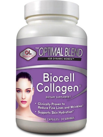 Olympian Labs, Optimal Blend Biocell Collagen, 60 Capsules