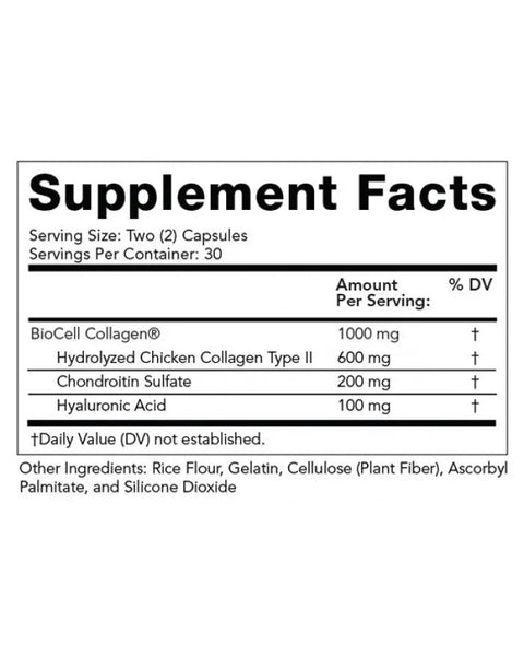 Olympian Labs, Optimal Blend Biocell Collagen, 60 Capsules