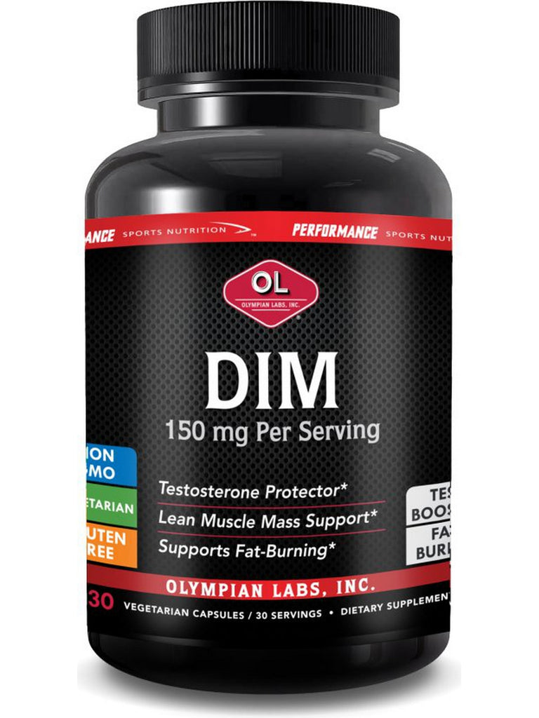 Olympian Labs, DIM for Him, 250 mg, 30 Vegetarian Capsules