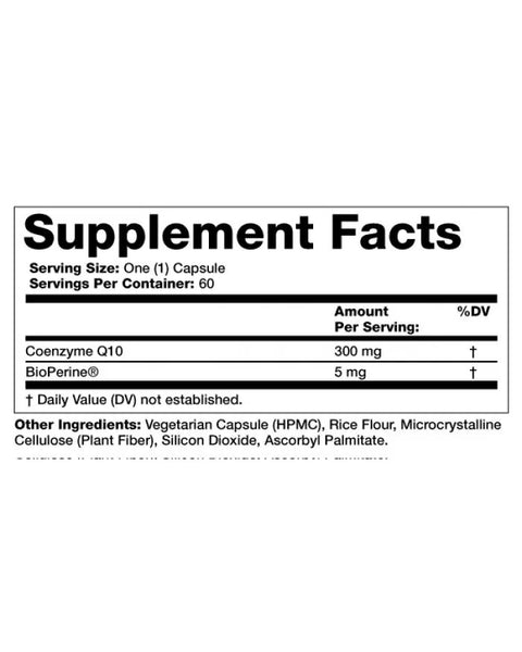 Olympian Labs, CoQ10, 300 mg, 60 Vegetarian Capsules