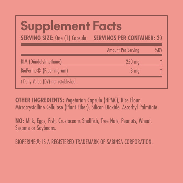 Olympian Labs, DIM for Her, 250 mg, 30 Capsules