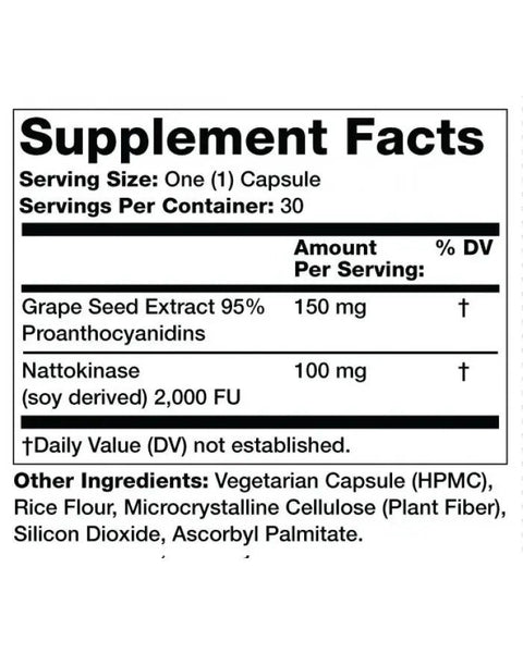 Olympian Labs, Nattokinase Complex, 30 Vegetarian Capsules