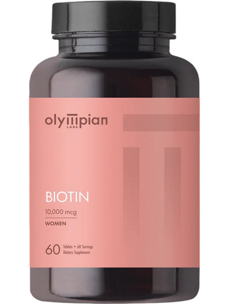 Olympian Labs, Biotin, 10,000 mcg, 60 Tablets