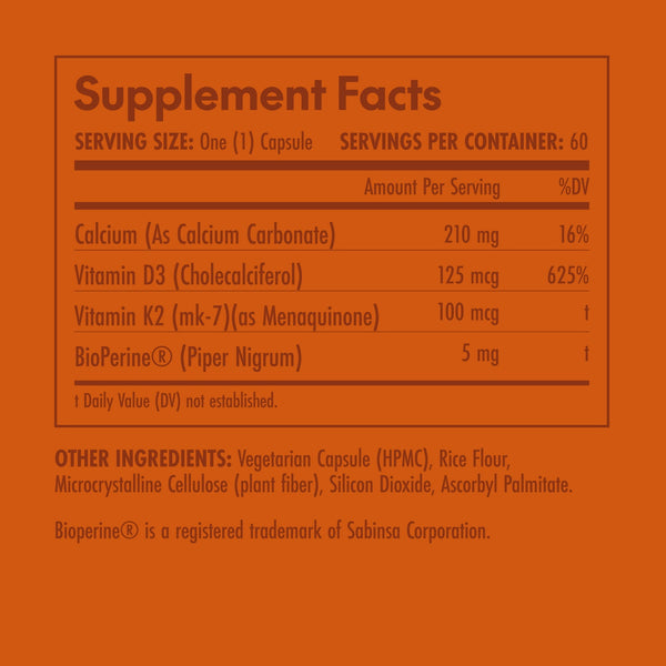 Olympian Labs, Vitamin K2 + D3, 60 Capsules