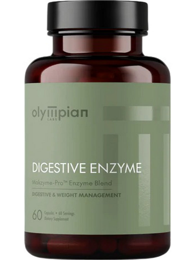 Olympian Labs, Digestive Enzyme, 60 Capsules