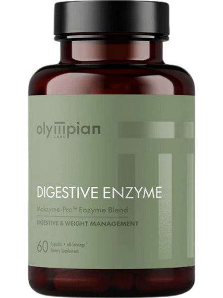 Olympian Labs, Digestive Enzyme, 60 Capsules