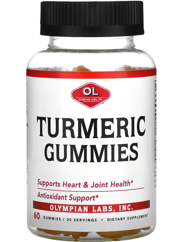 Olympian Labs, Turmeric Gummies, 60 Gummies