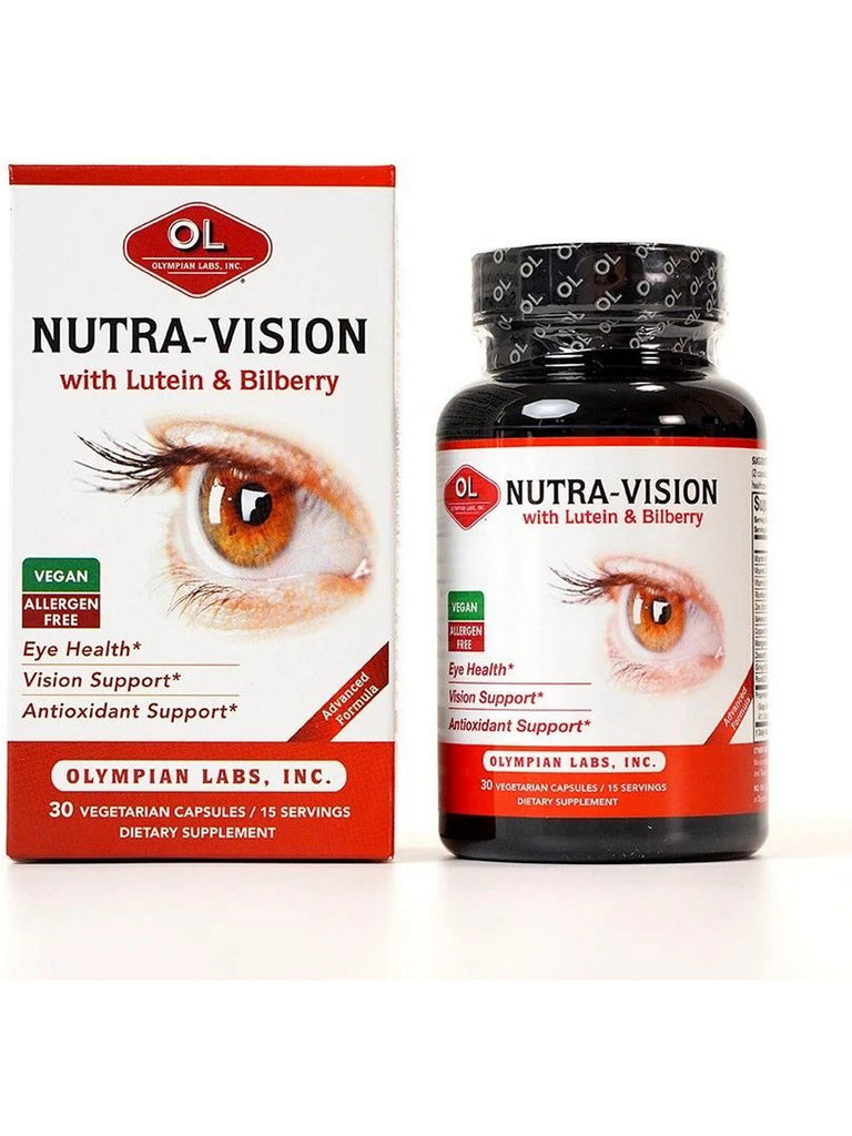 Olympian Labs, Nutra Vision, 30 Vegetarian Capsules