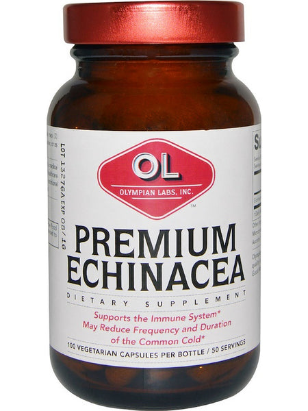 Olympian Labs, Premium Echinacea, 100 Vegetarian Capsules