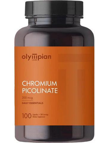 Olympian Labs, Chromium Picolinate, 200mcg, 100 Capsules