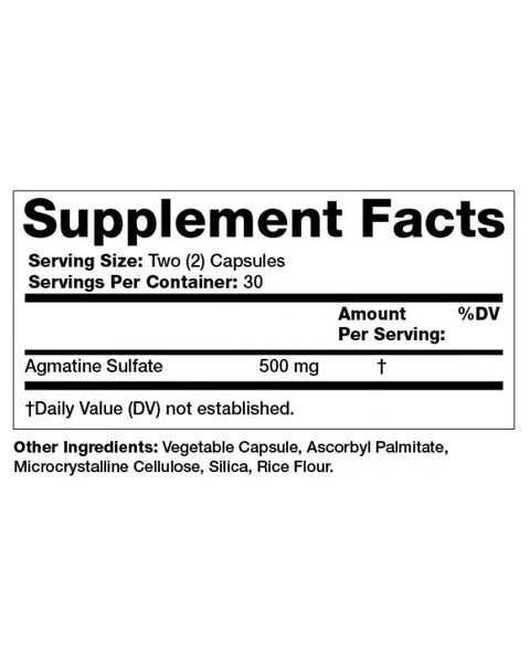 Olympian Labs, Agmatine 500 mg, 60 Vegetarian Capsules