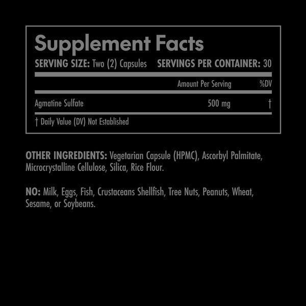 Olympian Labs, Agmatine Sulfate, 500 mg, 60 Capsules