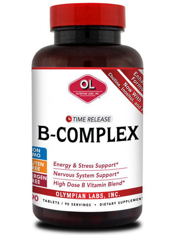 Olympian Labs, B-Complex, 90 Tablets