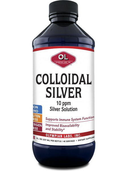 Olympian Labs, Colloidal Silver 10ppm, 8 fl oz
