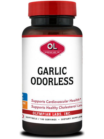 Olympian Labs, Garlic Odorless, 100 Softgels