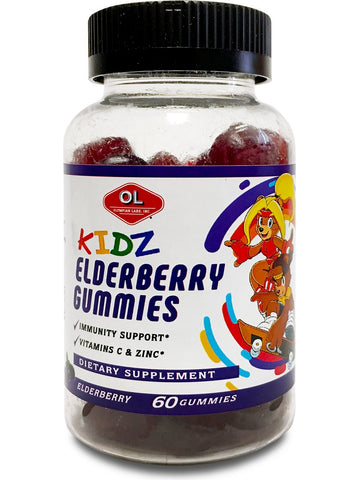Olympian Labs, Kid's Elderberry Gummies, 60 Gummies