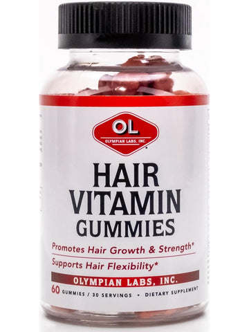 Olympian Labs, Hair Vitamin Gummies, 60 Gummies