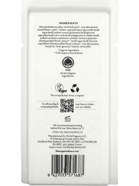 The Organic Skin Co., Set The Tone Mist Toner, Hydrating Rose, 3.4 fl oz