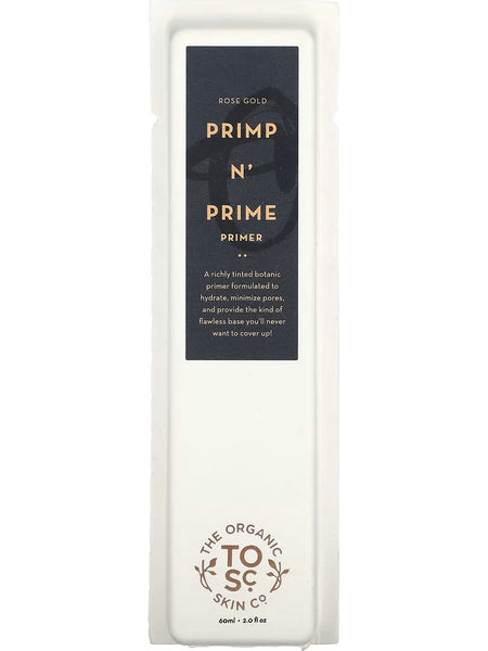The Organic Skin Co., Primp N' Prime Primer, Rose Gold, 2 fl oz