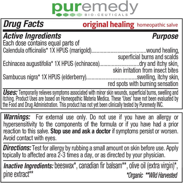 Puremedy, Original Healing Ointment, 2 oz