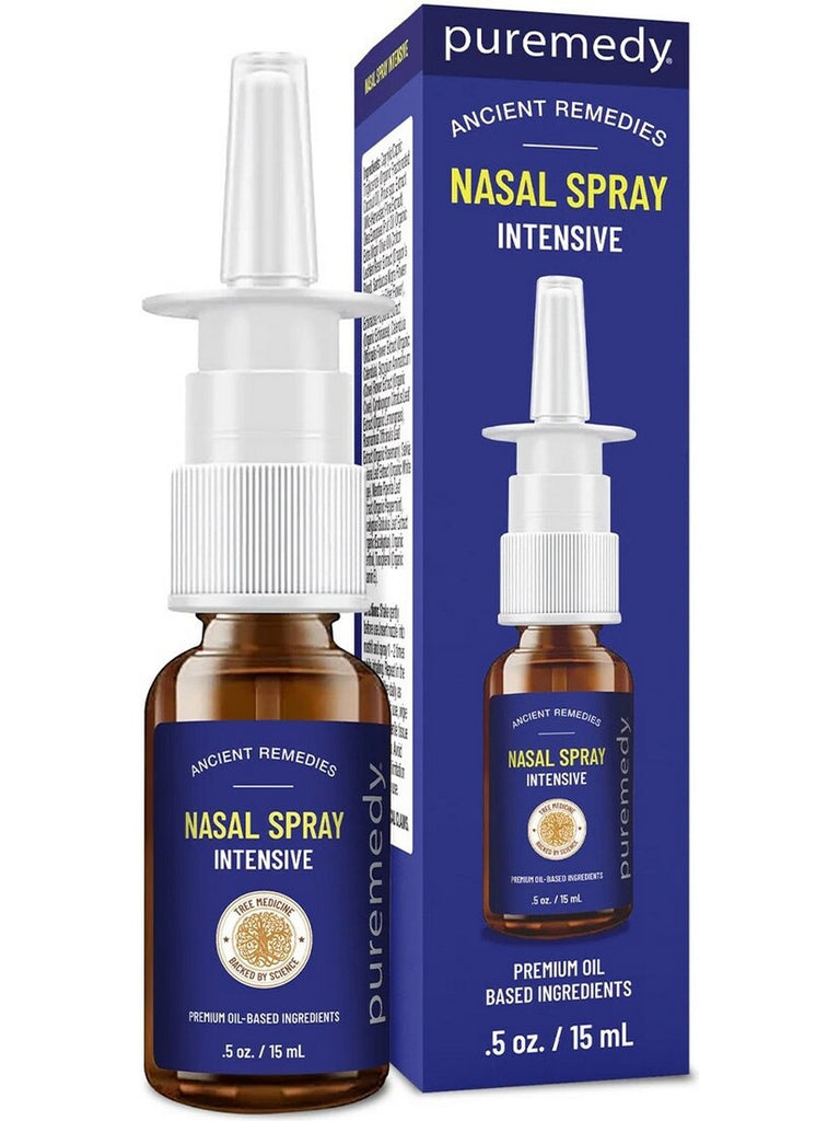 Puremedy, Intensive Nasal Spray, 0.5 oz