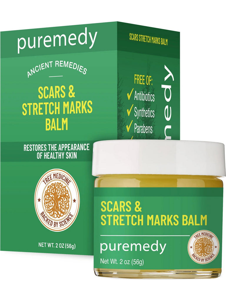 Puremedy, Scars and Stretch Marks Balm, 2 oz