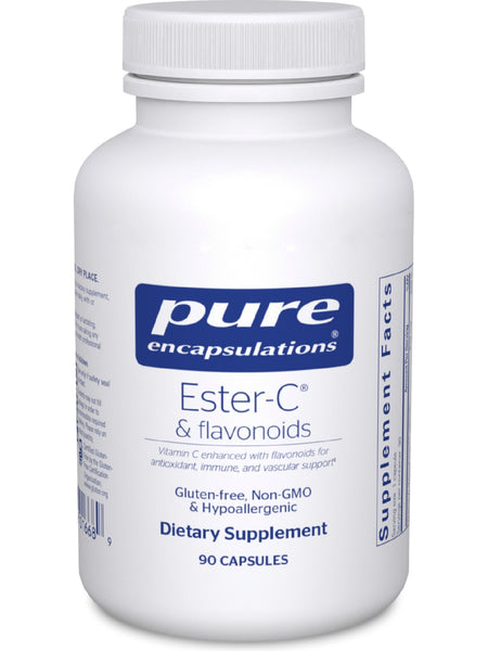 Pure Encapsulations, Ester-C® & flavonoids, 90 capsules
