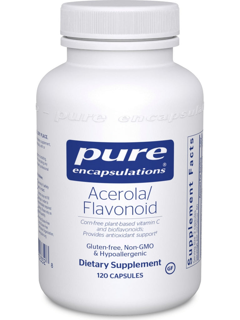 Pure Encapsulations, Acerola/Flavonoid, 120 capsules