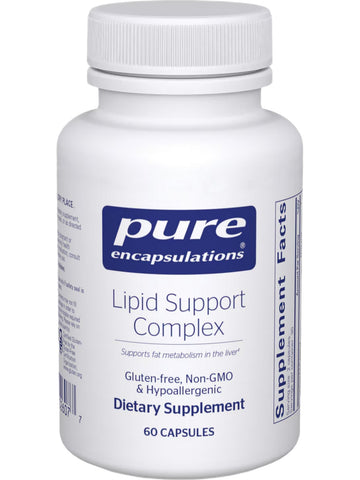 Pure Encapsulations, Lipid Support Complex, 60 Capsules