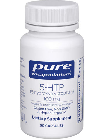 Pure Encapsulations, 5-HTP (5-Hydroxytryptophan), 100 mg, 60 Capsules