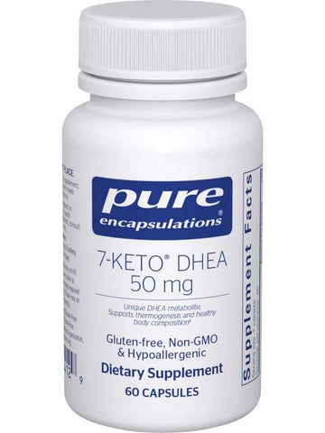 Pure Encapsulations, 7 Keto DHEA, 50 mg, 60 Capsules