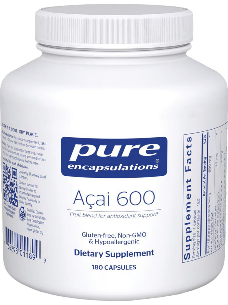 Pure Encapsulations, Acai 600, 180 Capsules