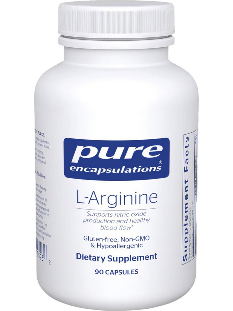 Pure Encapsulations, L-Arginine, 90 Capsules