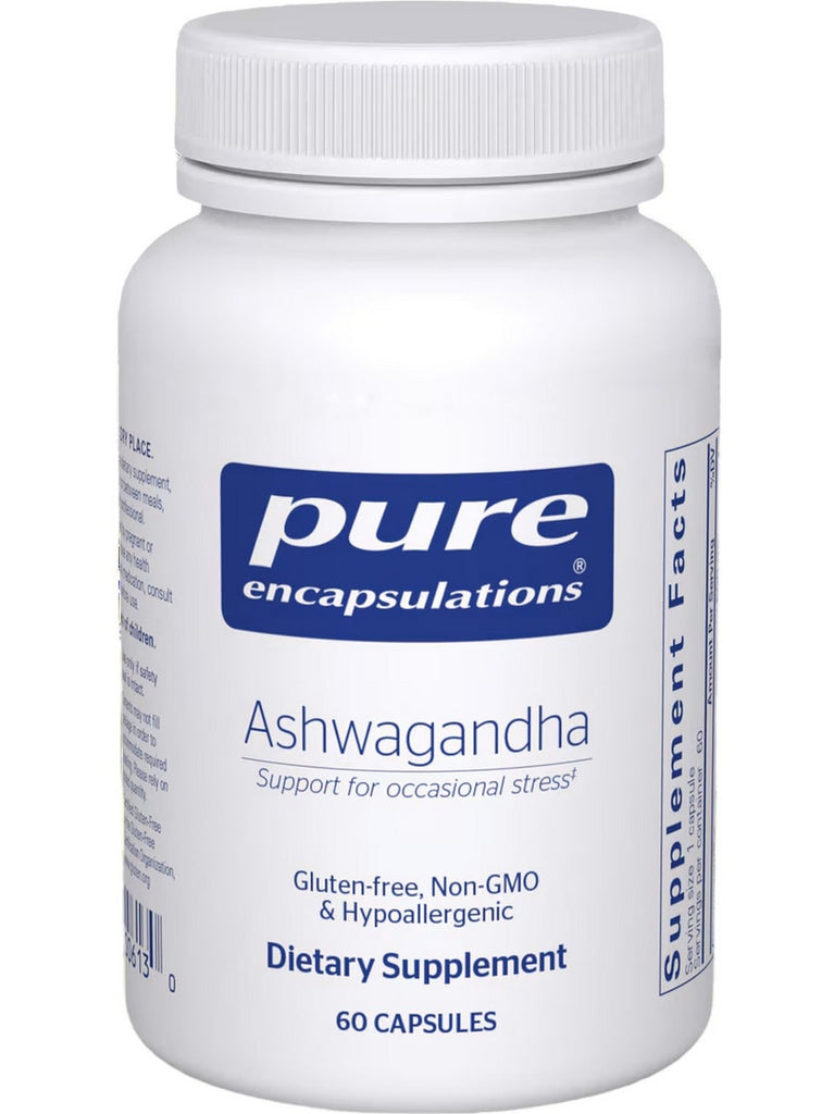 Pure Encapsulations, Ashwagandha, 60 Capsules