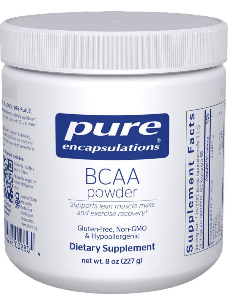 Pure Encapsulations, BCAA, Powder, 227 gms