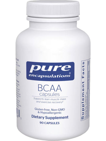 Pure Encapsulations, BCAA, 600 mg, 90 vcaps