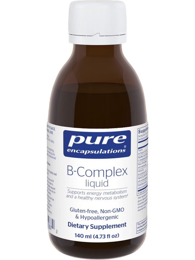 Pure Encapsulations, B Complex Liquid, 140 ml