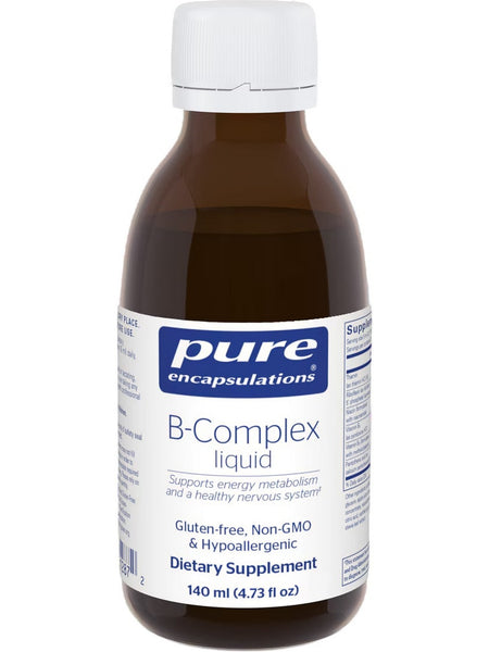 Pure Encapsulations, B Complex Liquid, 140 ml
