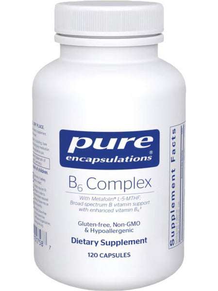 Pure Encapsulations, B6 Complex, 120 caps