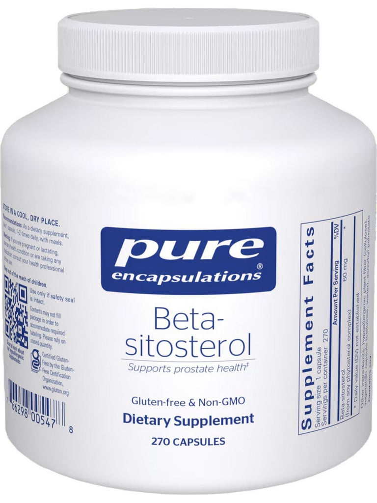 Pure Encapsulations, Beta-Sitosterol, 270 Capsules